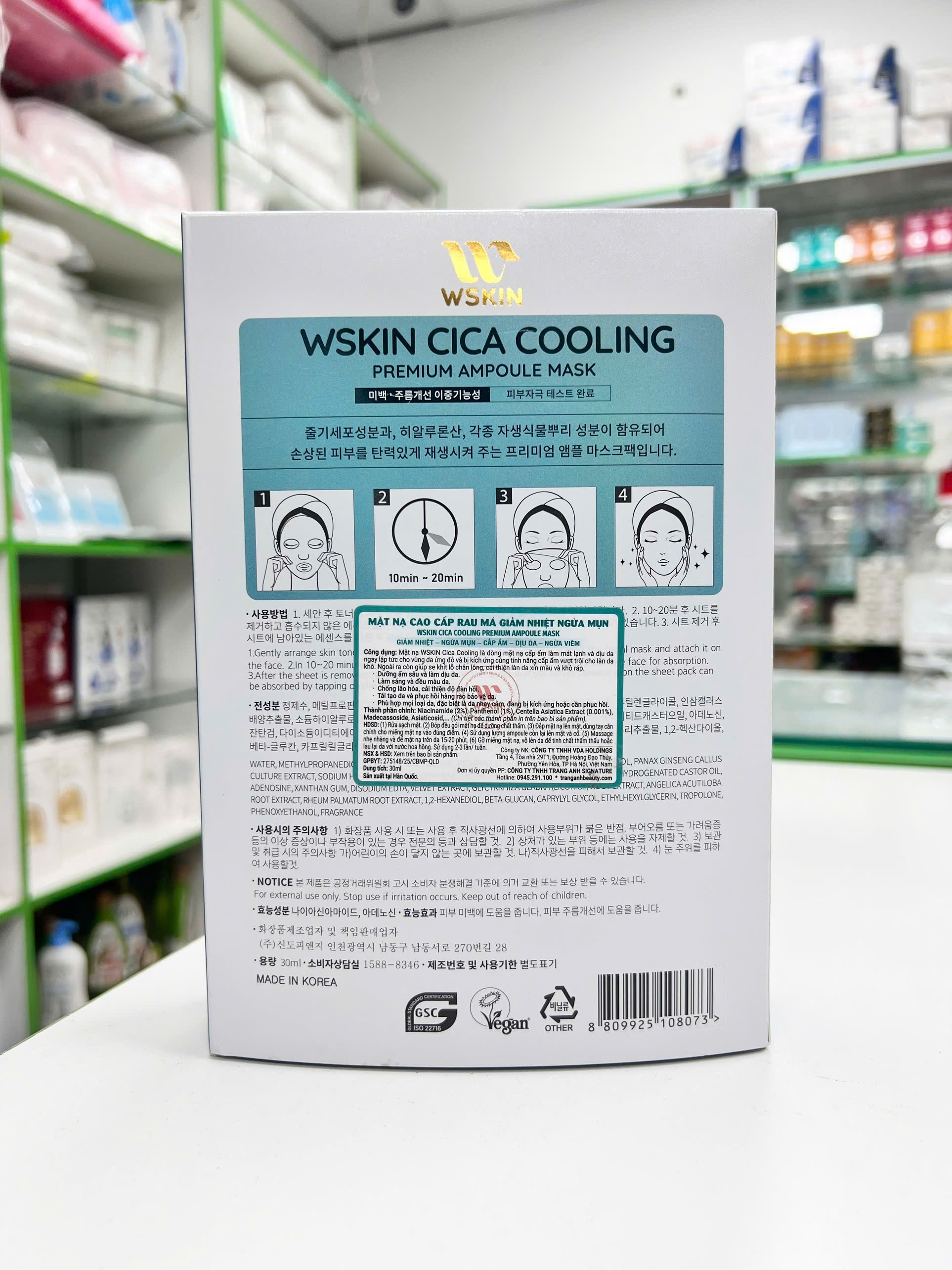 Mặt nạ WSKIN — combo các dòng mask theo nhu cầu da
