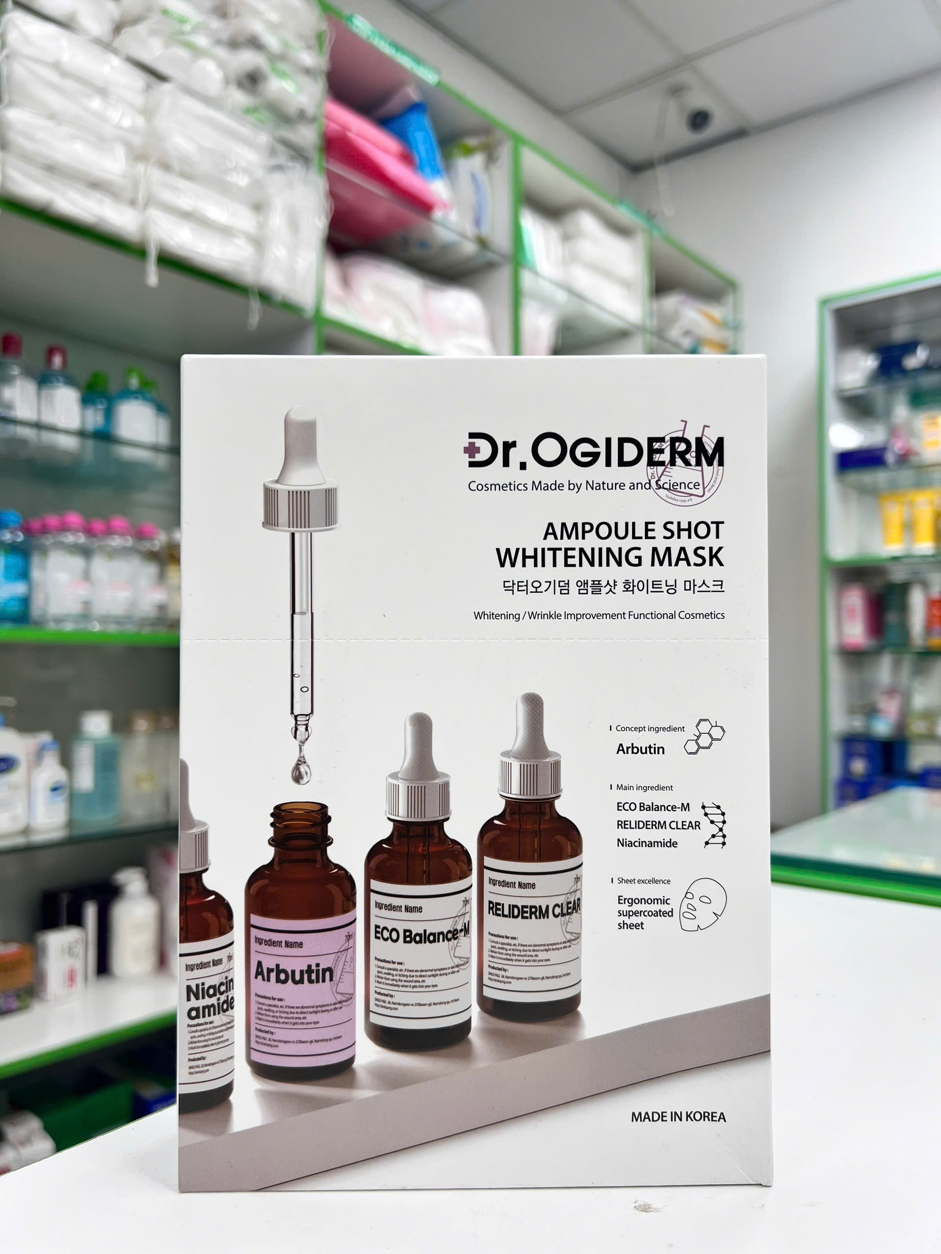 Mặt Nạ Dr.Ogiderm — dòng làm dịu cho da nhạy cảm